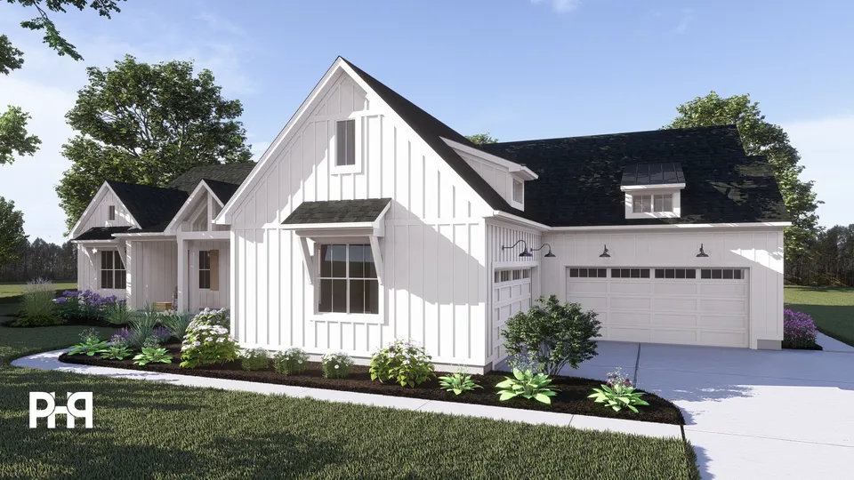 The Sycamore house plan, exterior view 3